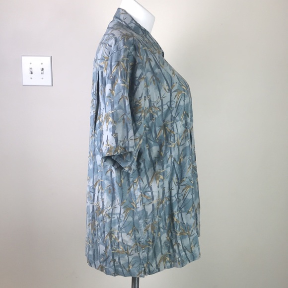 Solitude Washable Silk Button Down Shirt - Picture 7 of 11